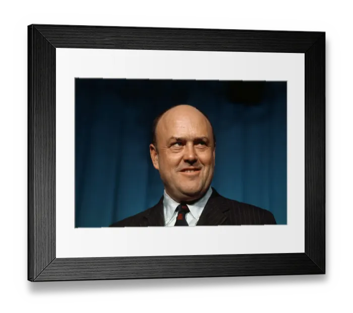 Framed Print : Portrait of Melvin Laird Framed Print : Portrait of Melvin Laird