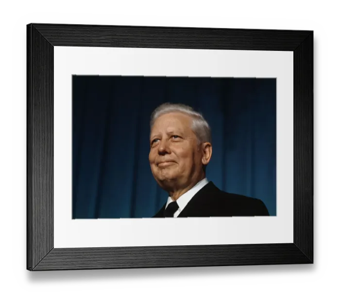 Framed Print : Portrait of David Kennedy Framed Print : Portrait of David Kennedy