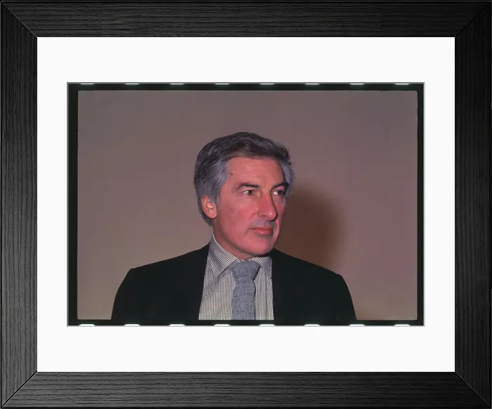 Framed Print : Portrait of NY Yankee President Michael Burke Framed Print : Portrait of NY Yankee President Michael Burke