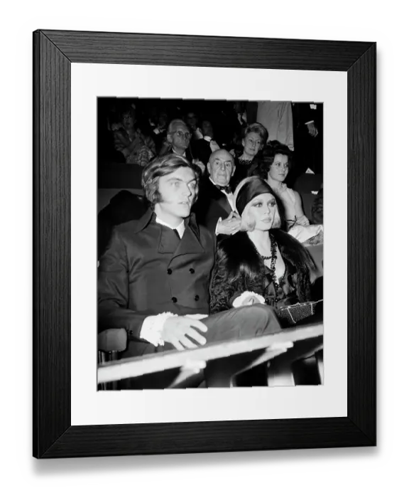 Framed Print : Brigitte Bardot At Premiere Of Her Film Framed Print : Brigitte Bardot At Premiere Of Her Film