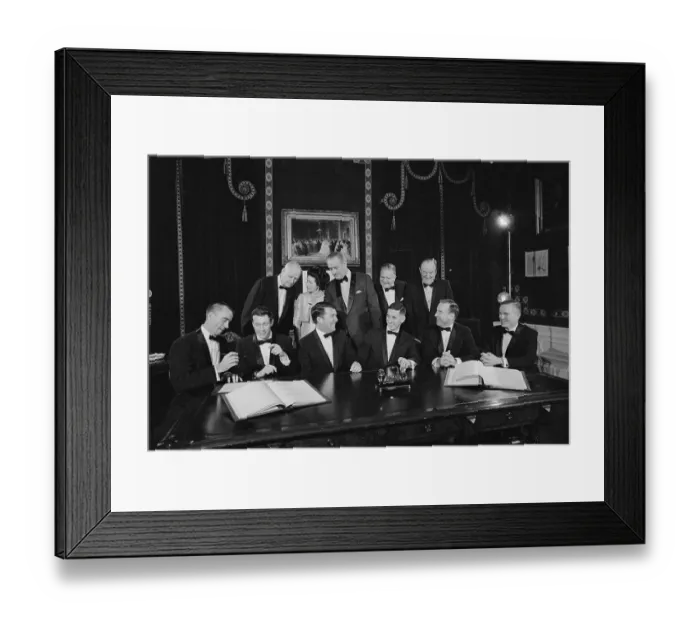 Framed Print : Signing Ceremony with President Johnson and Apollo Astronauts Framed Print : Signing Ceremony with President Johnson and Apollo Astronauts