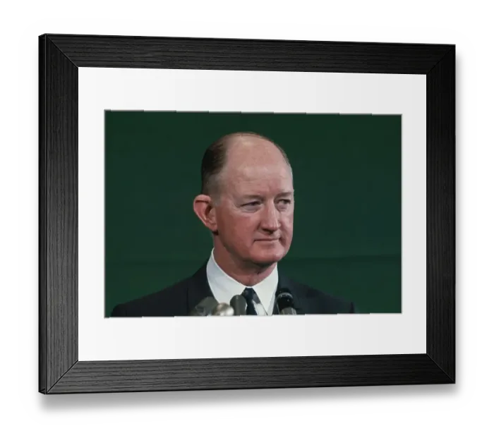 Framed Print : Portrait of Winton Blount Framed Print : Portrait of Winton Blount