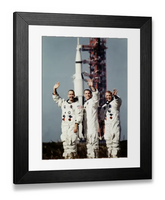 Framed Print : Apollo 9 Astronauts Framed Print : Apollo 9 Astronauts