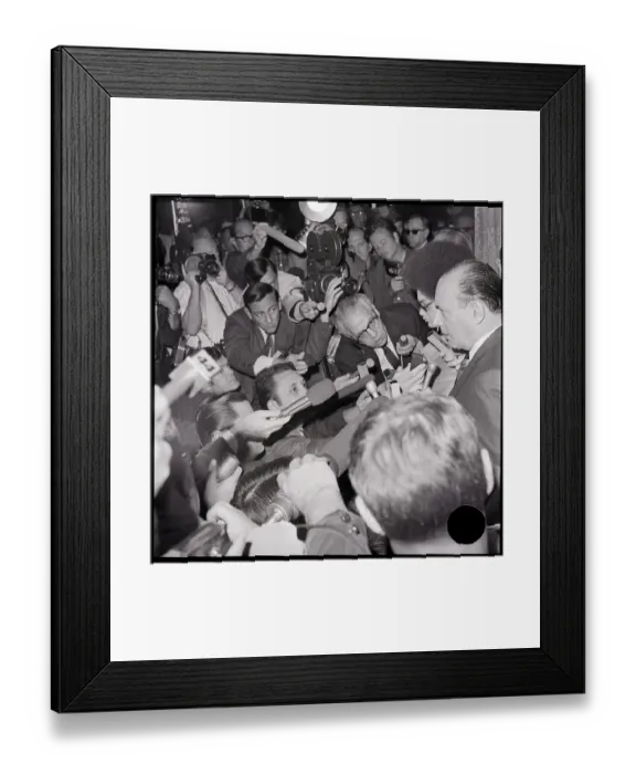 Framed Print : Kathleen Cleaver and Charles Garry Framed Print : Kathleen Cleaver and Charles Garry