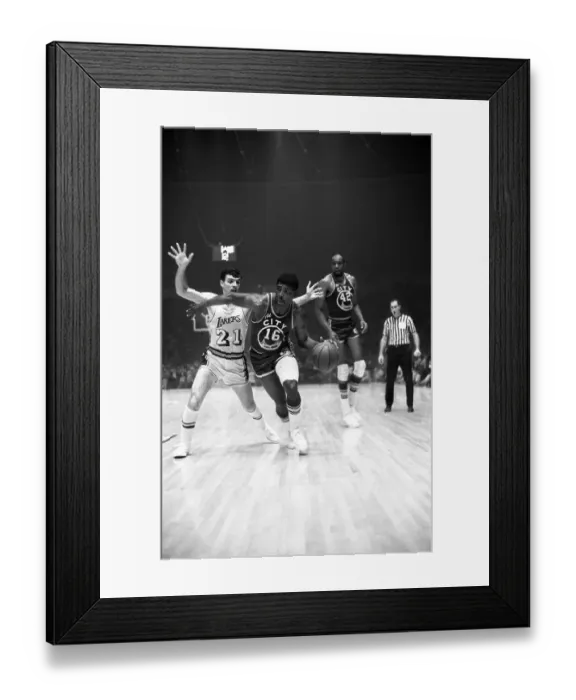 Framed Print : Al Attles of the San Francisco Warriors Framed Print : Al Attles of the San Francisco Warriors