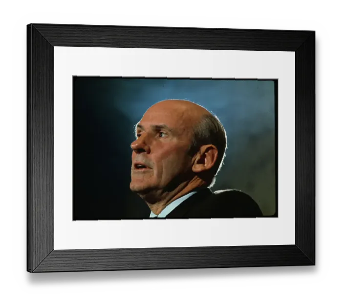 Framed Print : Portrait of Senator Elect Alan M. Cranston Framed Print : Portrait of Senator Elect Alan M. Cranston