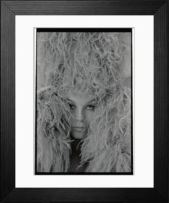 Framed Print : Ann Margret With Huge Hat On Framed Print : Ann Margret With Huge Hat On
