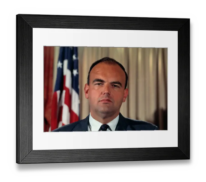 Framed Print : Portrait of Counsel Member John D. Ehrlichman Framed Print : Portrait of Counsel Member John D. Ehrlichman