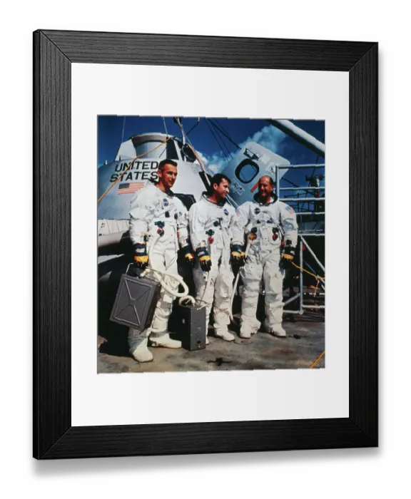 Framed Print : Apollo-10 Space Crew Framed Print : Apollo-10 Space Crew
