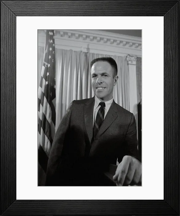Framed Print : Portrait of H.R. Haldeman Framed Print : Portrait of H.R. Haldeman