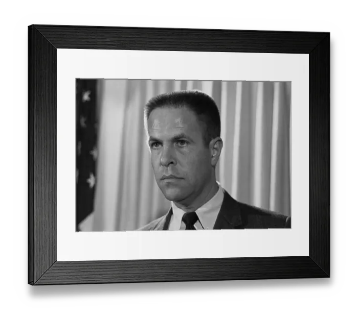 Framed Print : Nixon Assistant H.R. Haldeman Framed Print : Nixon Assistant H.R. Haldeman