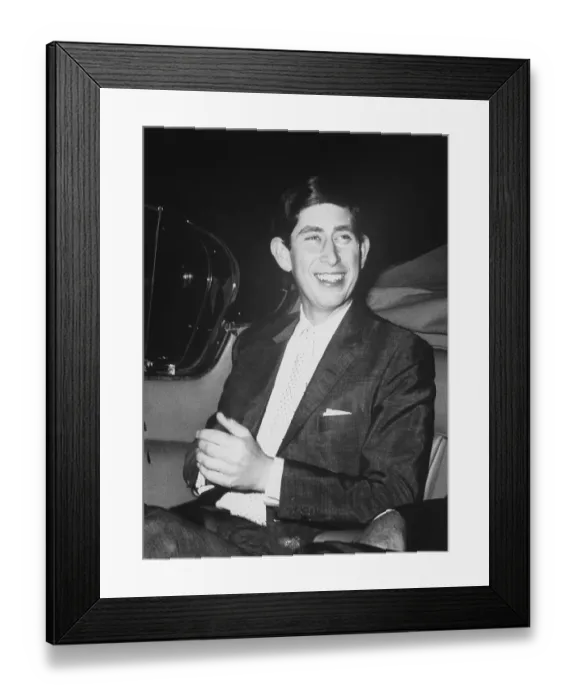 Framed Print : Prince Charles Framed Print : Prince Charles