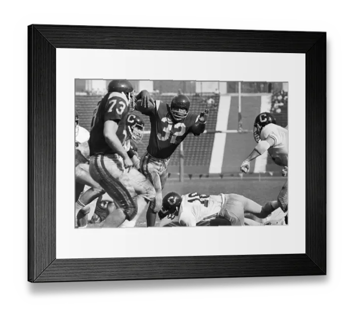 Framed Print : O.J. Simpson Eludes Tacklers Framed Print : O.J. Simpson Eludes Tacklers