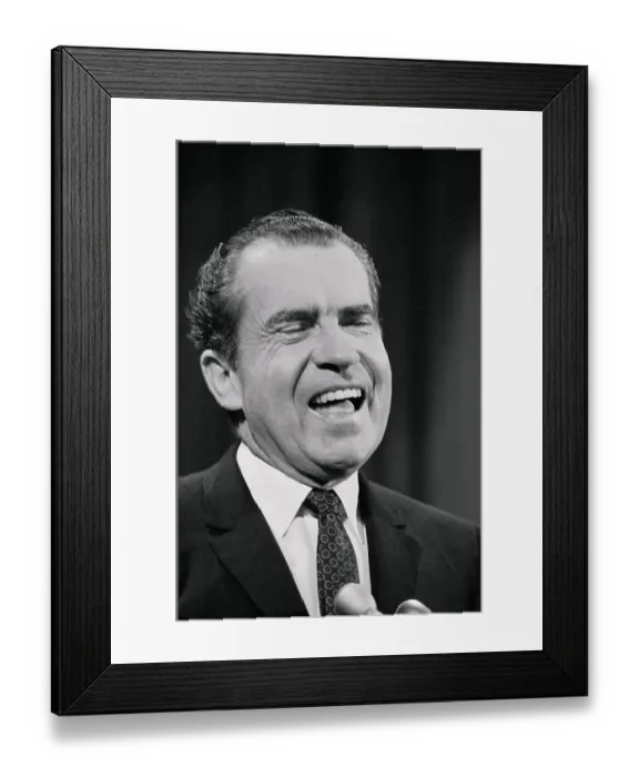 Framed Print : President Elect Richard Nixon Framed Print : President Elect Richard Nixon