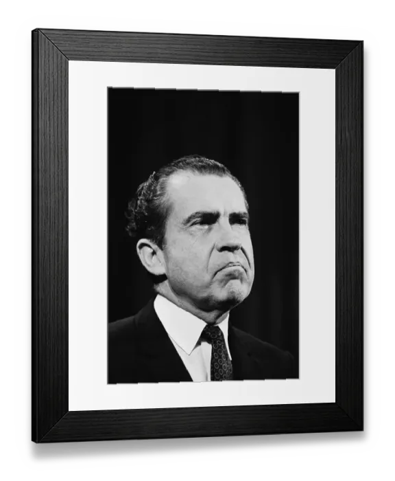Framed Print : President Elect Richard Nixon Framed Print : President Elect Richard Nixon