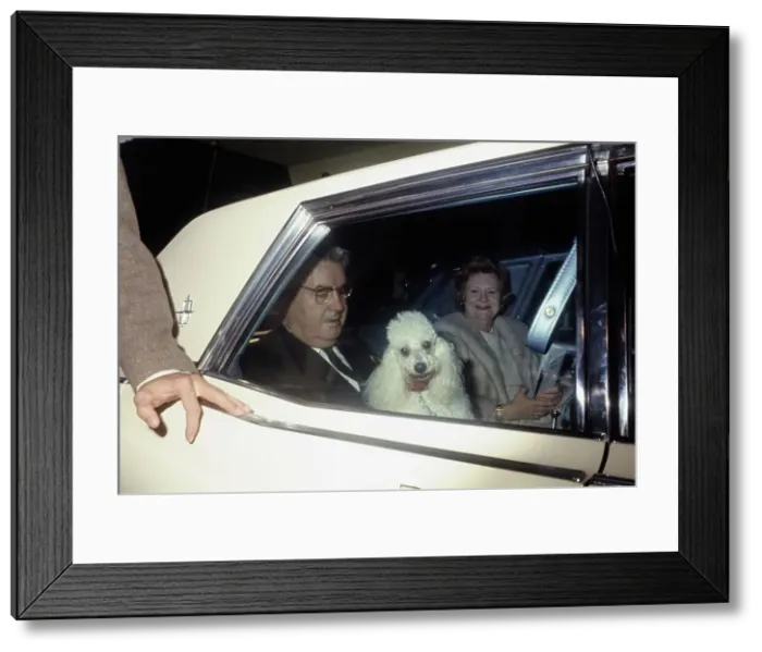 Framed Print : Curtis LeMay And Wife Framed Print : Curtis LeMay And Wife