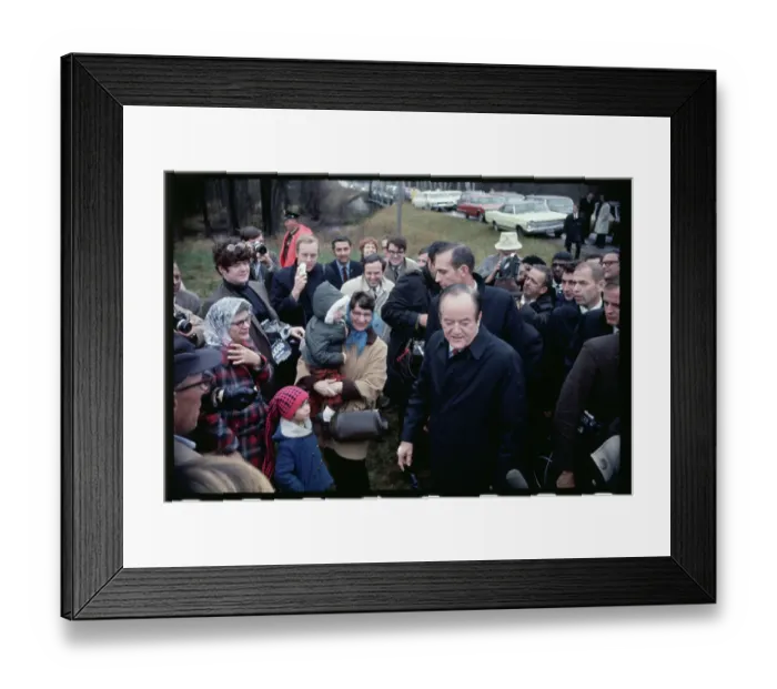 Framed Print : Humphrey and Wife Leaving Marrysville Town Hall