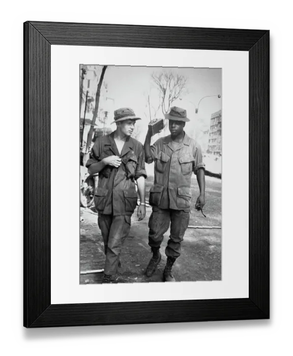 Framed Print : Vietnam War Scenes Framed Print : Vietnam War Scenes
