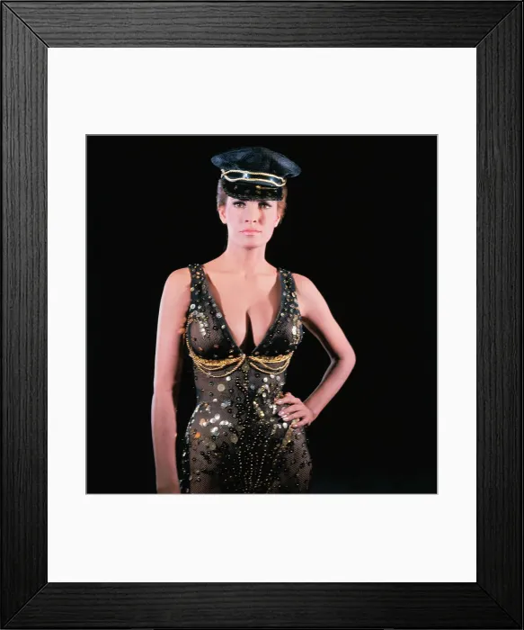 Framed Print : Portrait of Raquel Welch Framed Print : Portrait of Raquel Welch