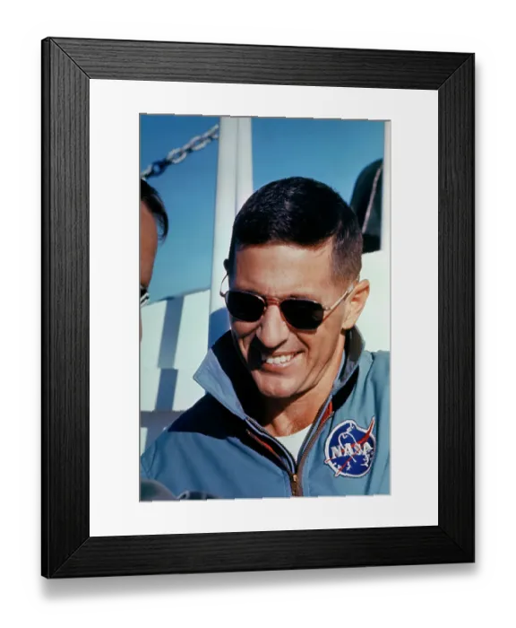 Framed Print : Portrait of Astronaut William Anders
