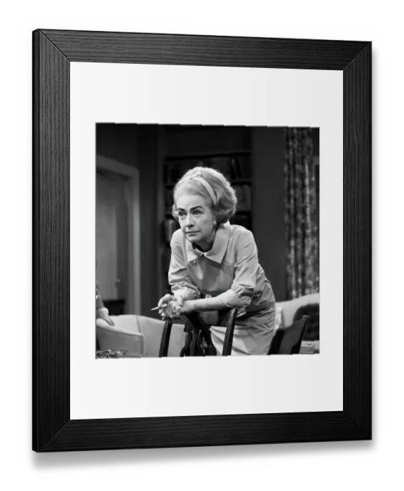 Framed Print : Joan Crawford Acting in Soap Opera Framed Print : Joan Crawford Acting in Soap Opera