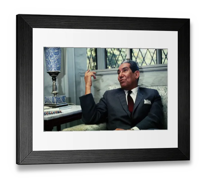 Framed Print : Portrait of Arnulfo Arias Madrid Framed Print : Portrait of Arnulfo Arias Madrid