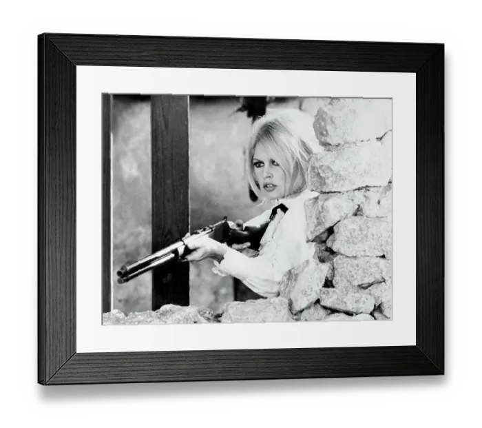 Framed Print : Brigitte Bardot in Shalako
