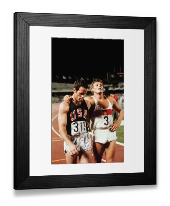 Framed Print : Bill Toomey and Kurt Mendlin at Olympics Framed Print : Bill Toomey and Kurt Mendlin at Olympics