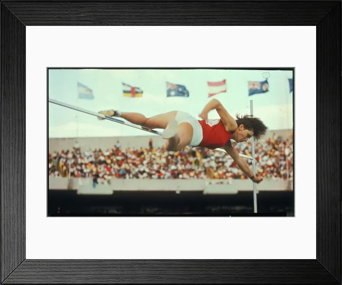 Framed Print : Miloslava Rezkova Sailing Over the High Jump Bar Framed Print : Miloslava Rezkova Sailing Over the High Jump Bar