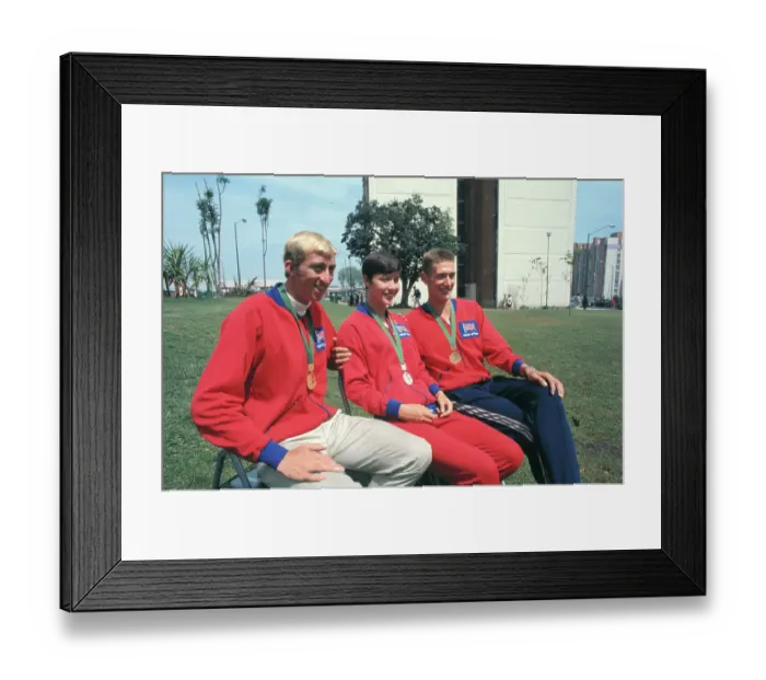 Framed Print : Olympic Athletes Wearing Their Medals Framed Print : Olympic Athletes Wearing Their Medals