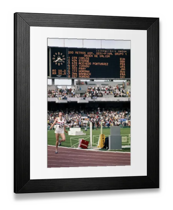 Framed Print : Richard Steane at Summer Olympics Framed Print : Richard Steane at Summer Olympics