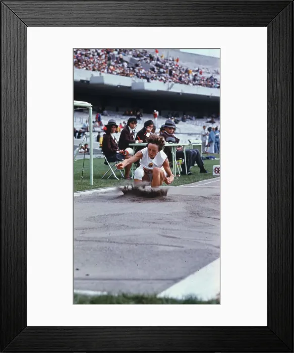Framed Print : Viorica Viscopoleanu Finishing Jump Framed Print : Viorica Viscopoleanu Finishing Jump
