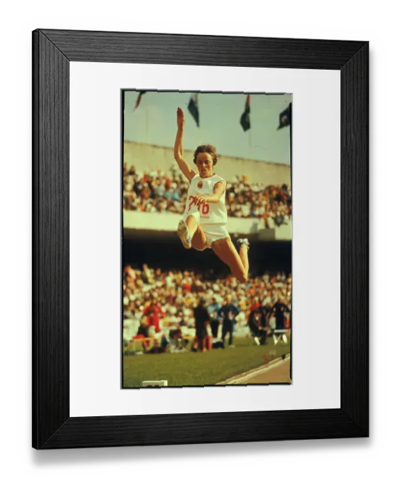 Framed Print : Viorica Viscopoleanu Jumping in the Long Jump Framed Print : Viorica Viscopoleanu Jumping in the Long Jump