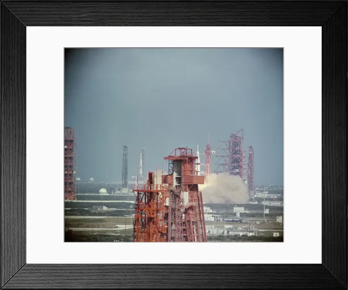Framed Print : Apollo 7 Launch Framed Print : Apollo 7 Launch