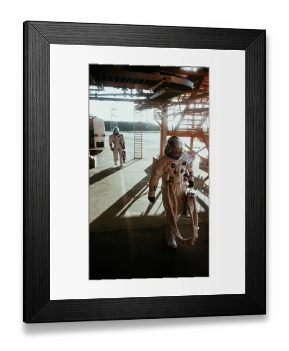 Framed Print : Apollo 7 Astronauts Framed Print : Apollo 7 Astronauts