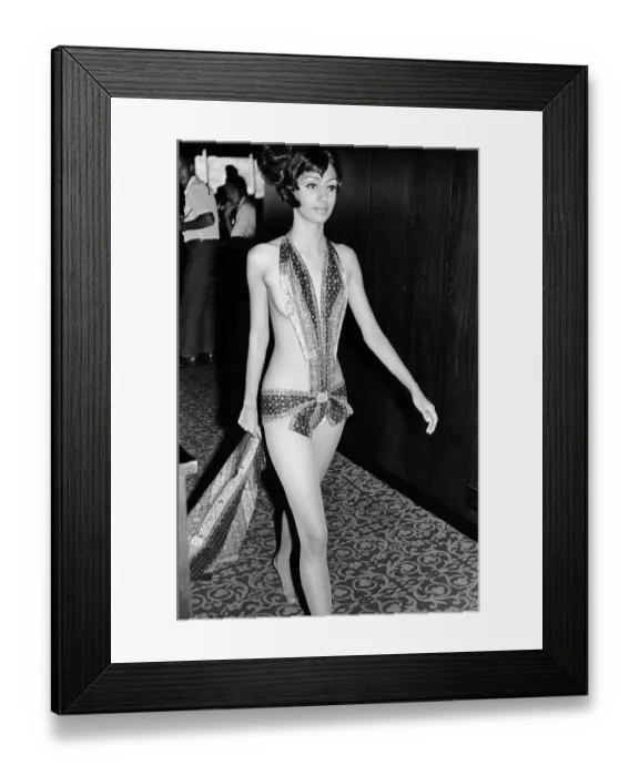 Framed Print : Model In Scanty Attire Framed Print : Model In Scanty Attire