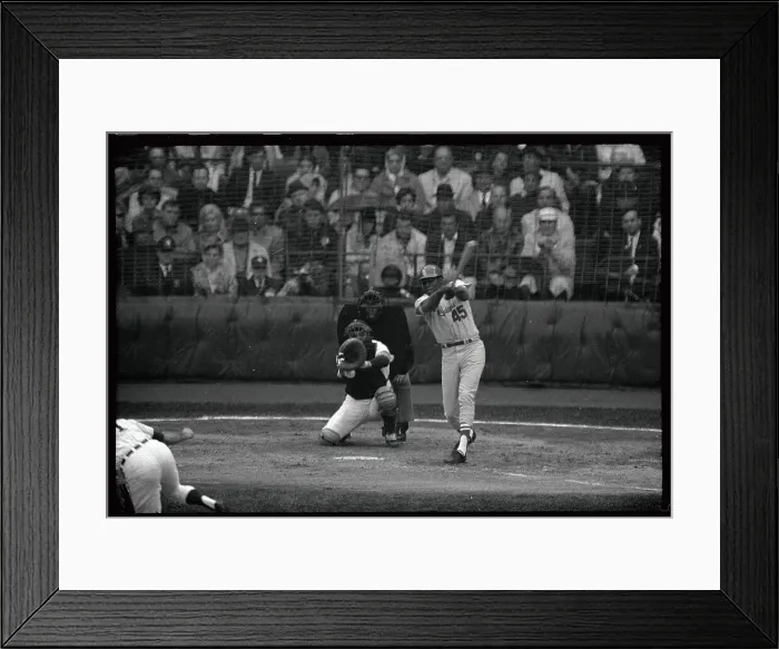 Framed Print : Bob Gibson Playing Up to Homerun Framed Print : Bob Gibson Playing Up to Homerun