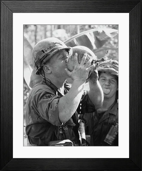 Framed Print : Vietnam War Scenes Framed Print : Vietnam War Scenes