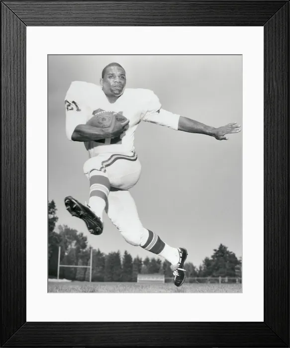 Framed Print : Kansas City Chiefs Halfback Mike Garrett Framed Print : Kansas City Chiefs Halfback Mike Garrett