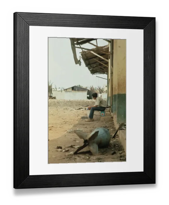 Framed Print : Saigon, Vietnam War Framed Print : Saigon, Vietnam War
