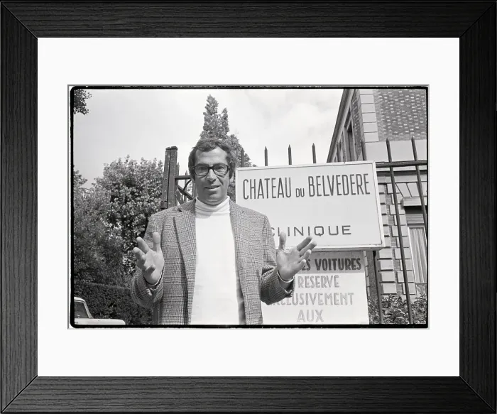 Framed Print : Roger Vadim Announcing Birth of Daughter Framed Print : Roger Vadim Announcing Birth of Daughter