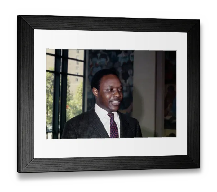 Framed Print : Vernon Johnson Mwaanga Framed Print : Vernon Johnson Mwaanga