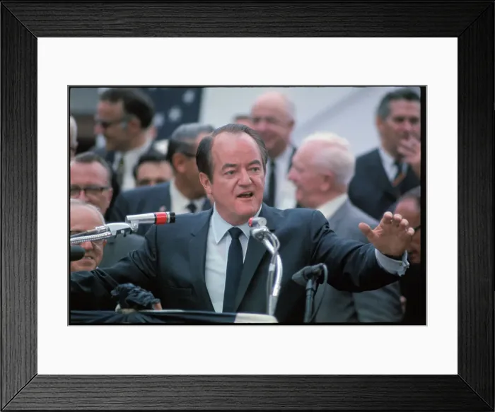 Framed Print : Vice President Hubert H. Humphrey Framed Print : Vice President Hubert H. Humphrey