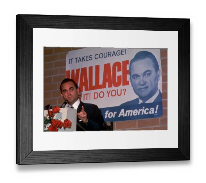 Framed Print : George Wallace Speaks at Luncheon Framed Print : George Wallace Speaks at Luncheon