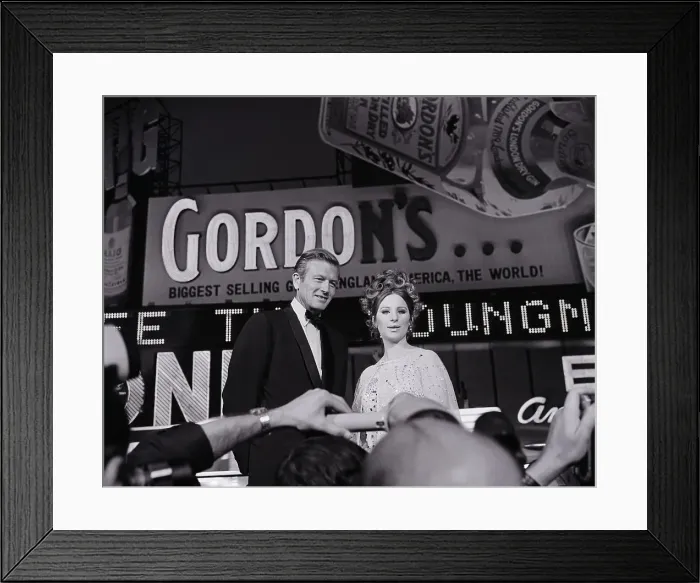 Framed Print : Mayor Lindsay and Barbra Streisand at Funny Girl Premiere Framed Print : Mayor Lindsay and Barbra Streisand at Funny Girl Premiere