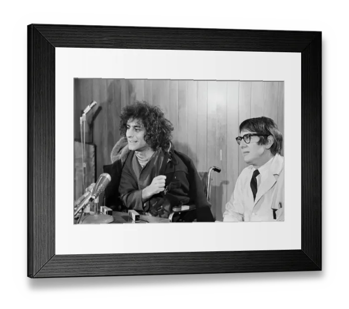 Framed Print : Abbie Hoffman Framed Print : Abbie Hoffman