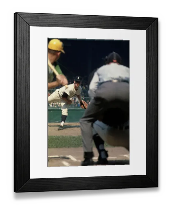 Framed Print : Denny McLain In Action Framed Print : Denny McLain In Action