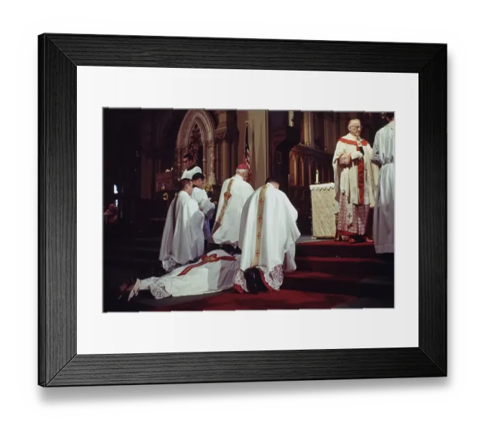 Framed Print : Episcopal Consecration Of Daniel Cronin