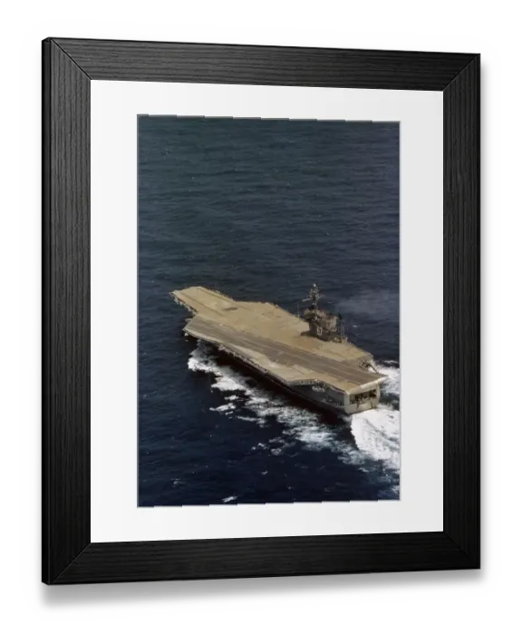 Framed Print : USS John F Kennedy Framed Print : USS John F Kennedy