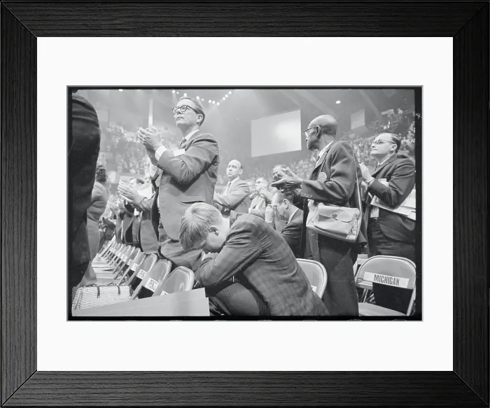 Framed Print : Audience Applauding at Robert Kennedy Tribute Framed Print : Audience Applauding at Robert Kennedy Tribute